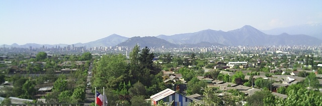 Santiago desde el Sur