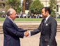 Presidente Ricardo Lagos
de Chile y
Rey Mohammed VI de Marruecos